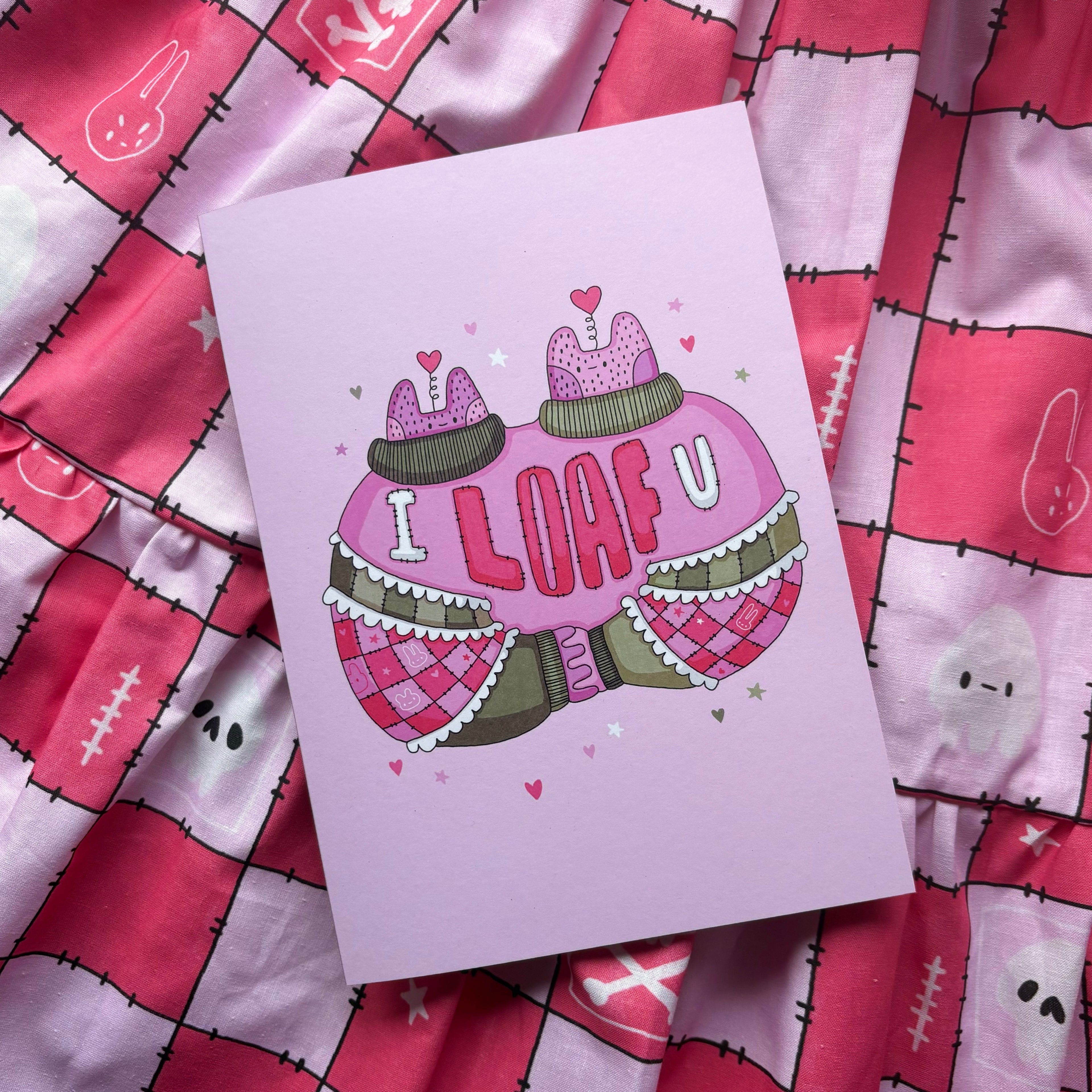 'I Loaf U' Occasion Card