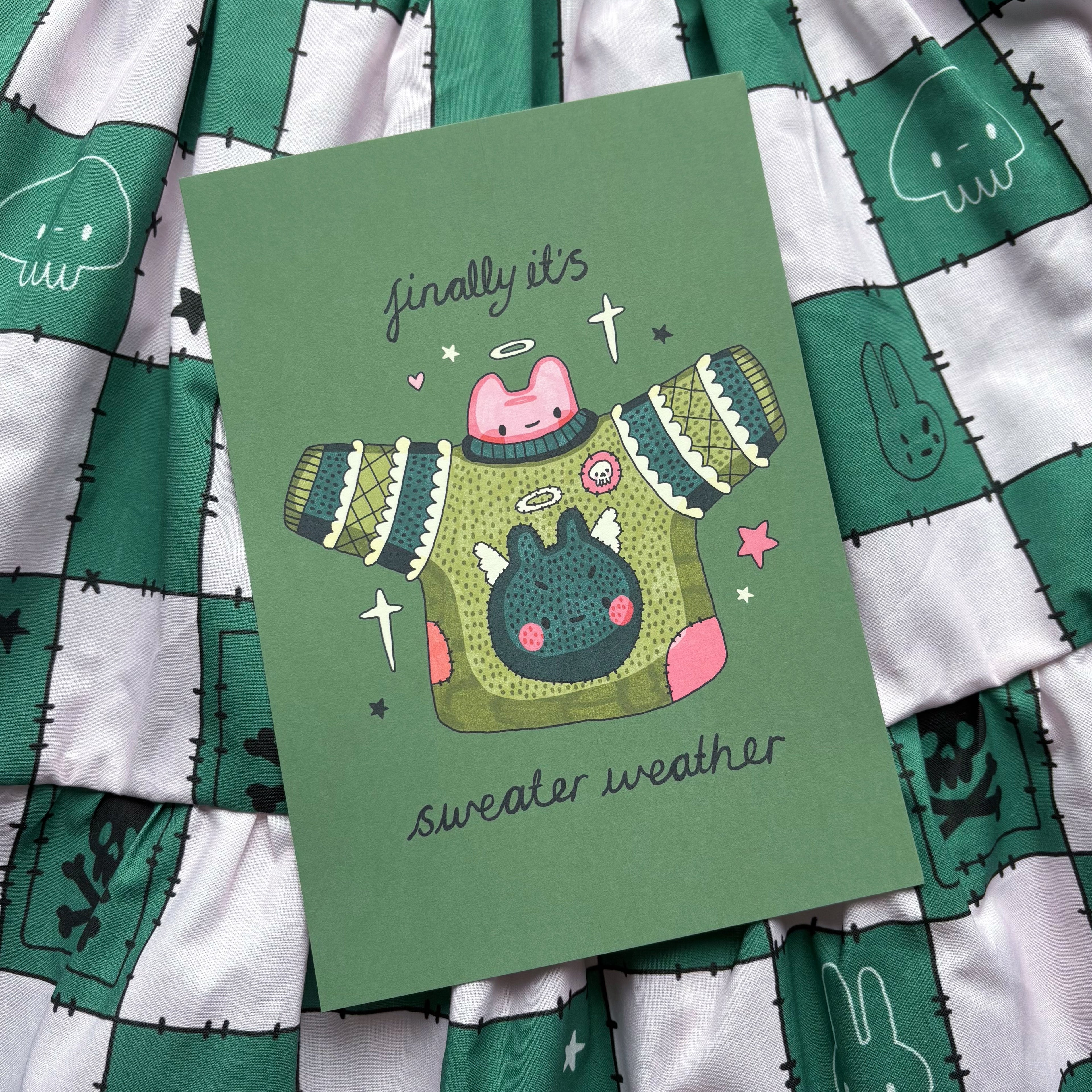 Sweater Weather A5 Print