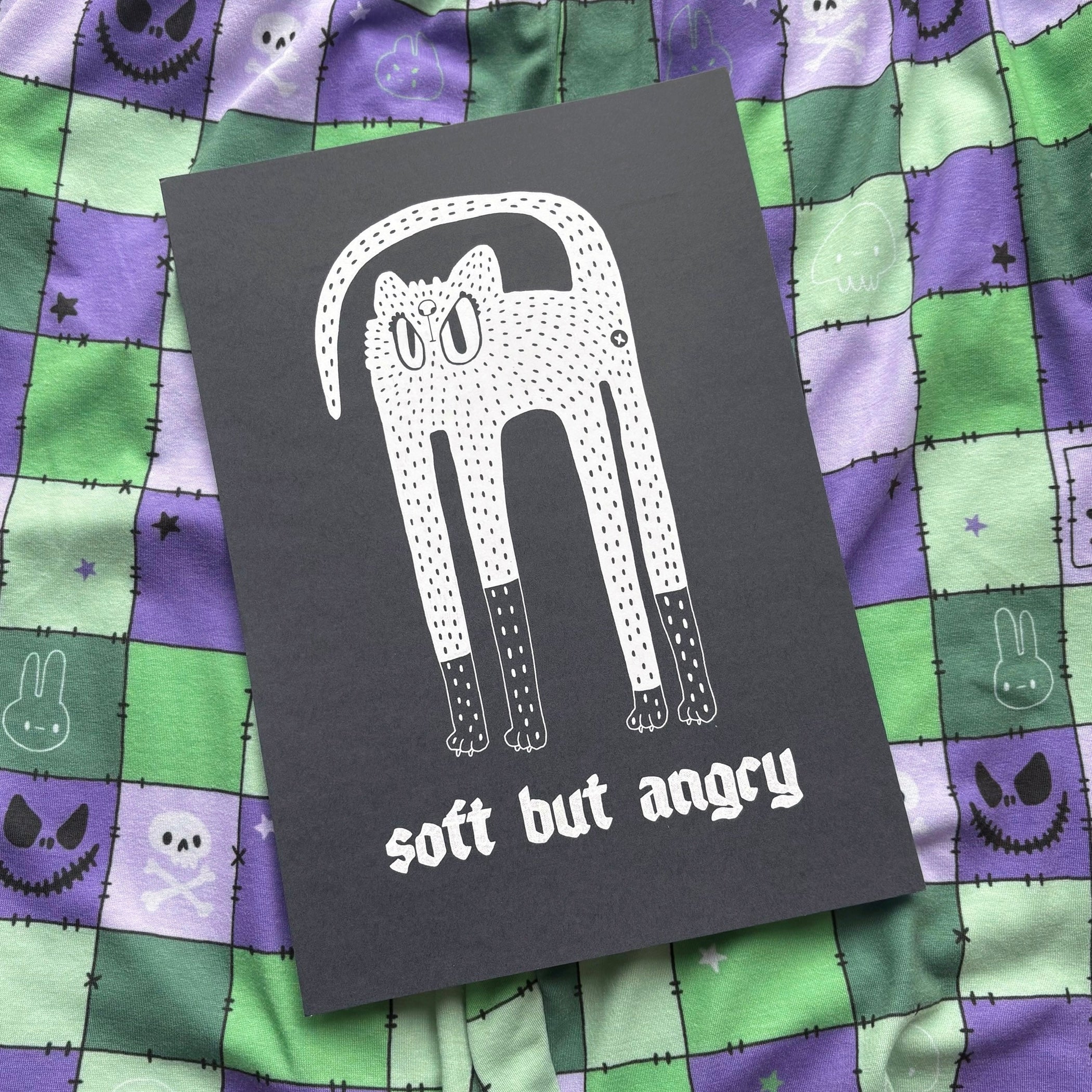 Soft but Angry A4 Print