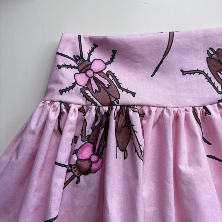 Cockroach Ruffled Mini Skirt (UK6)
