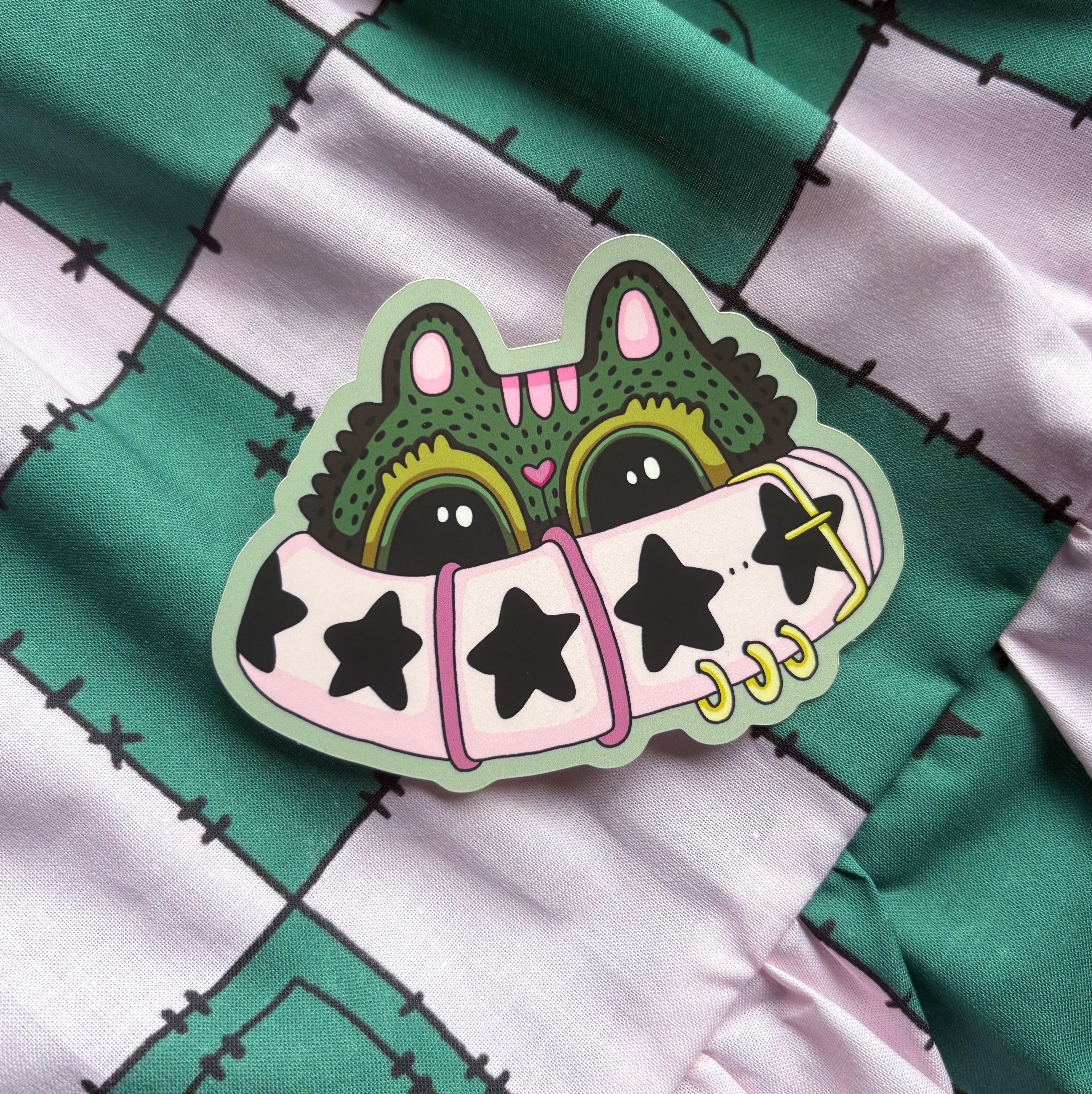 Collar Kitty Sticker
