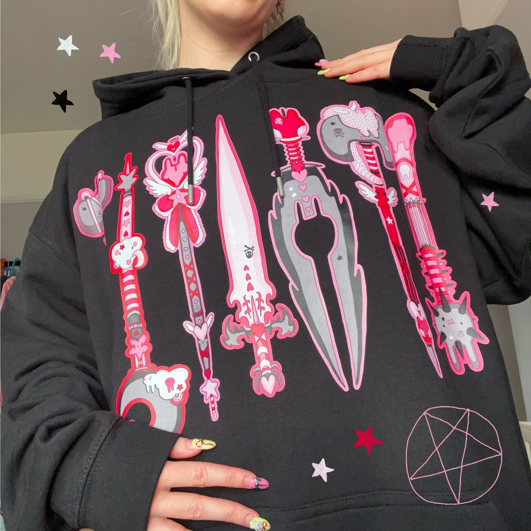 Love Thy Weapon Hoody (made 2 order)