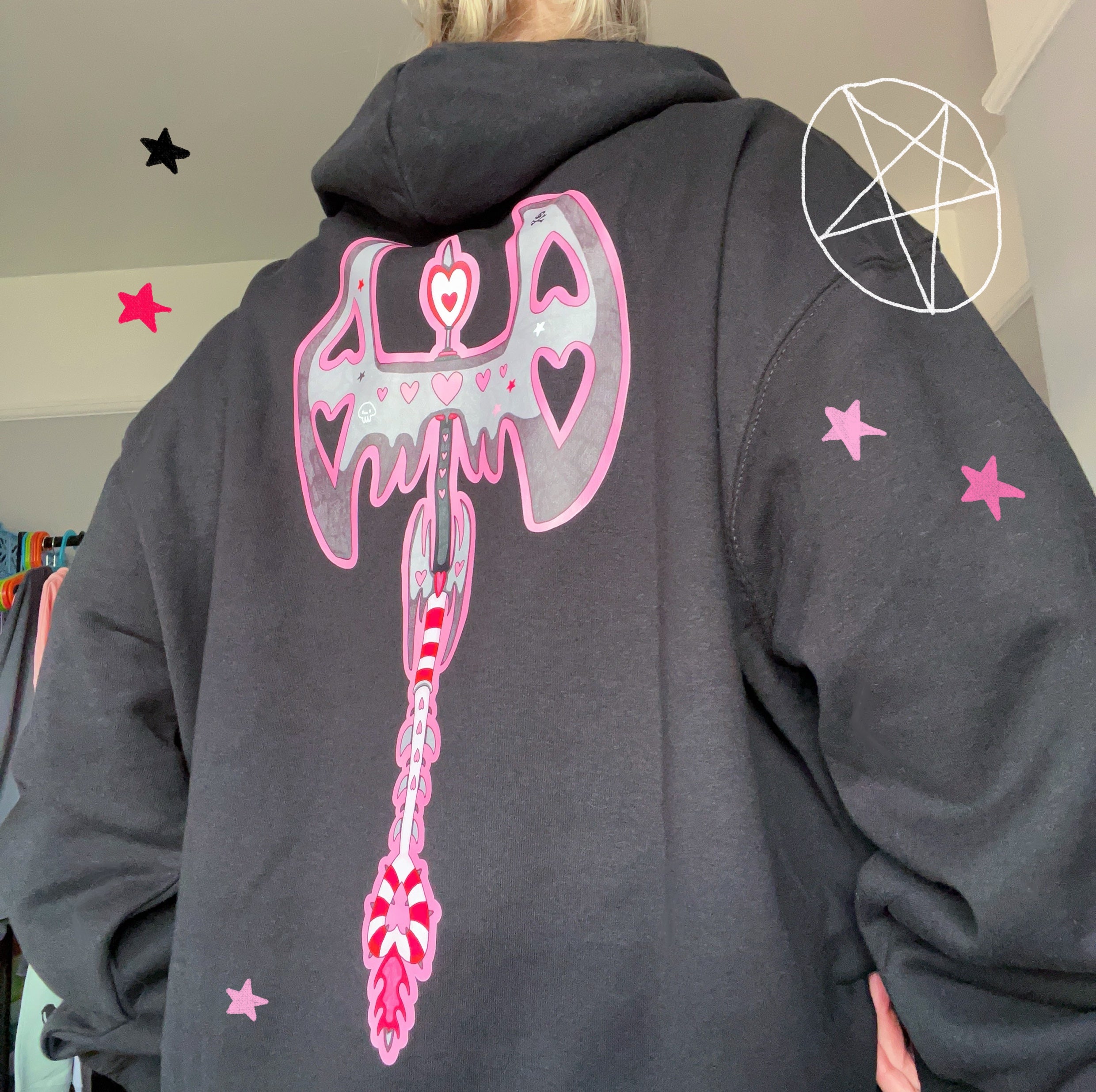 Love Thy Weapon Hoody (made 2 order)