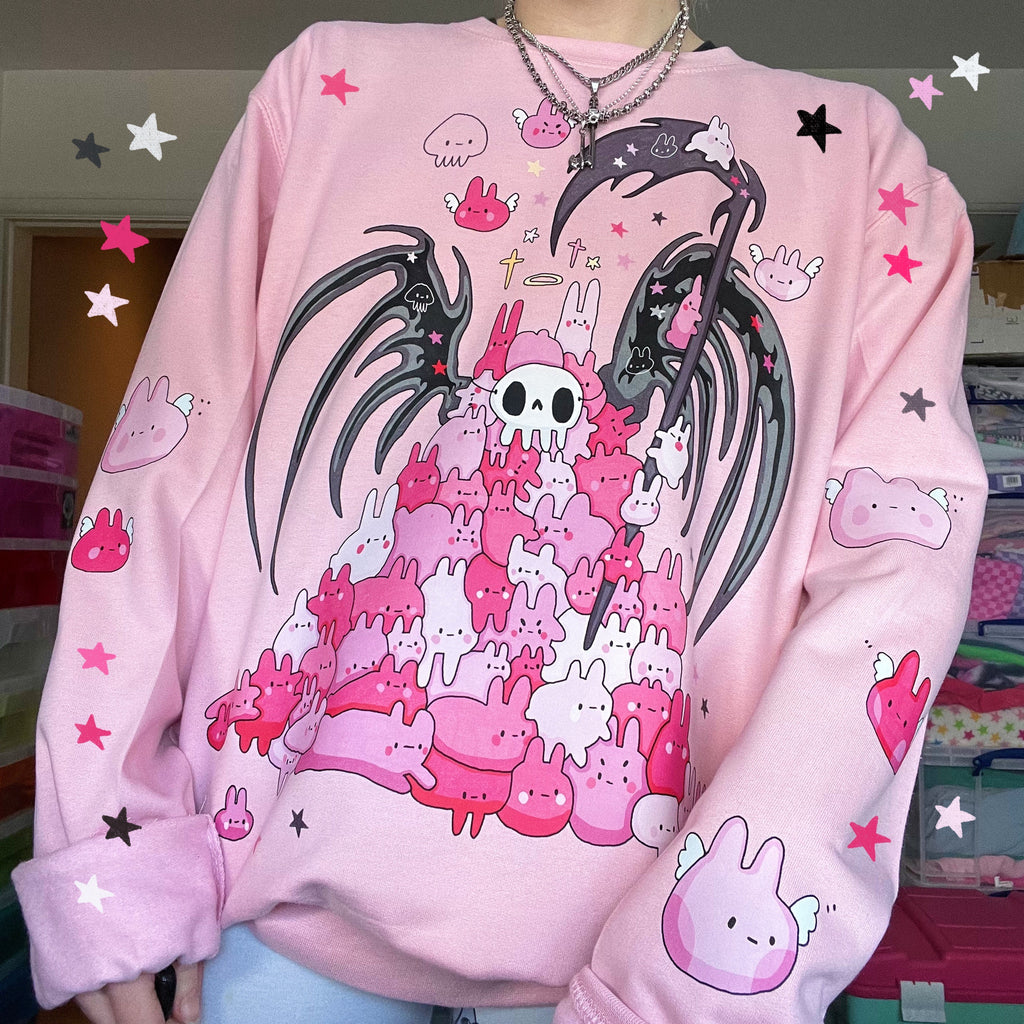 Bunny Reaper Sweater (made 2 order)