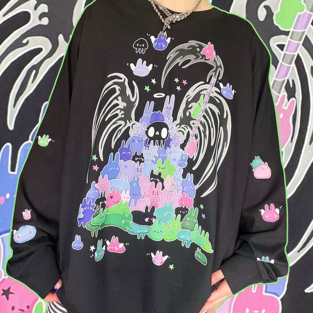 Bunny Reaper Longsleeve T-shirt (made 2 order)