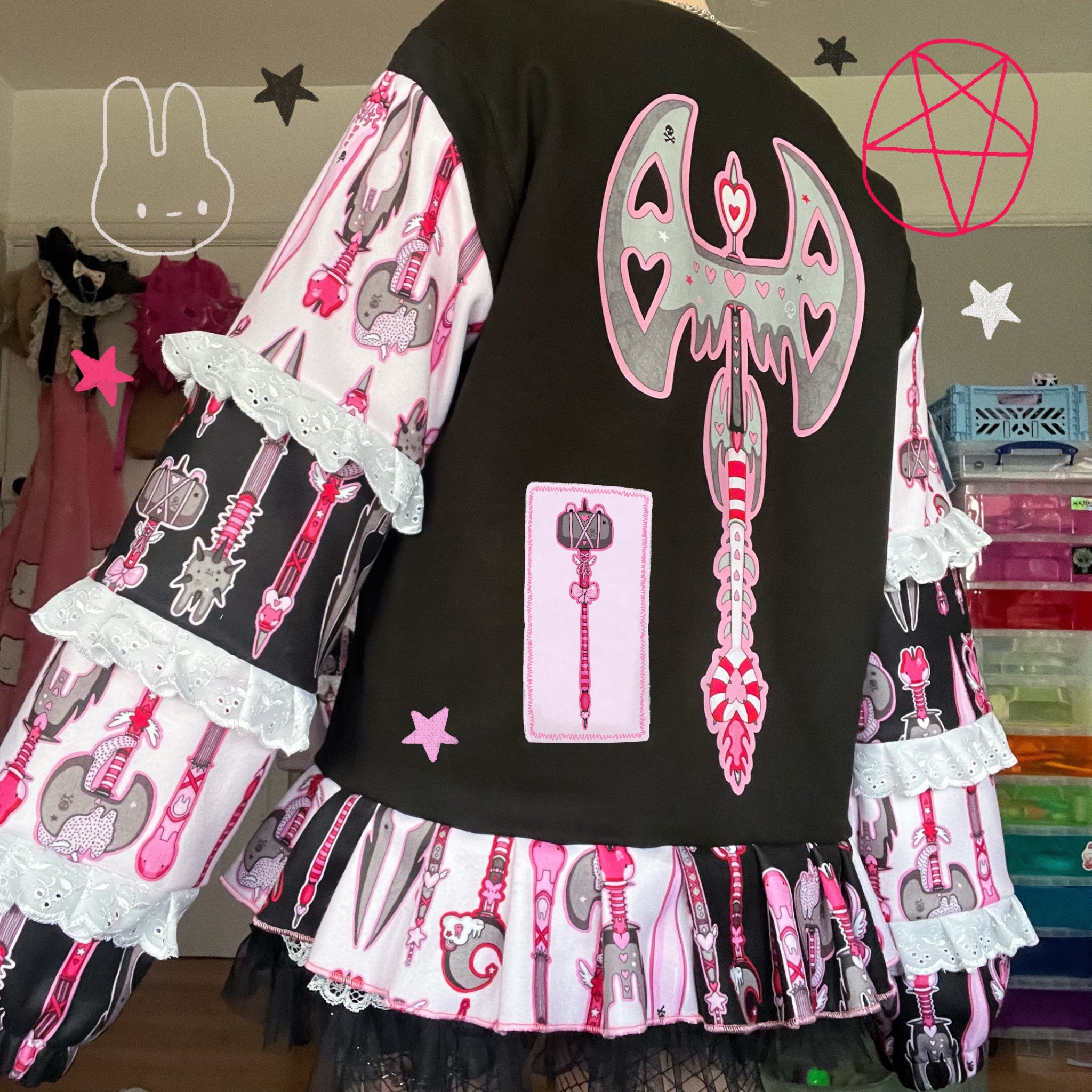 Love Thy Weapon Sweater (made 2 order)
