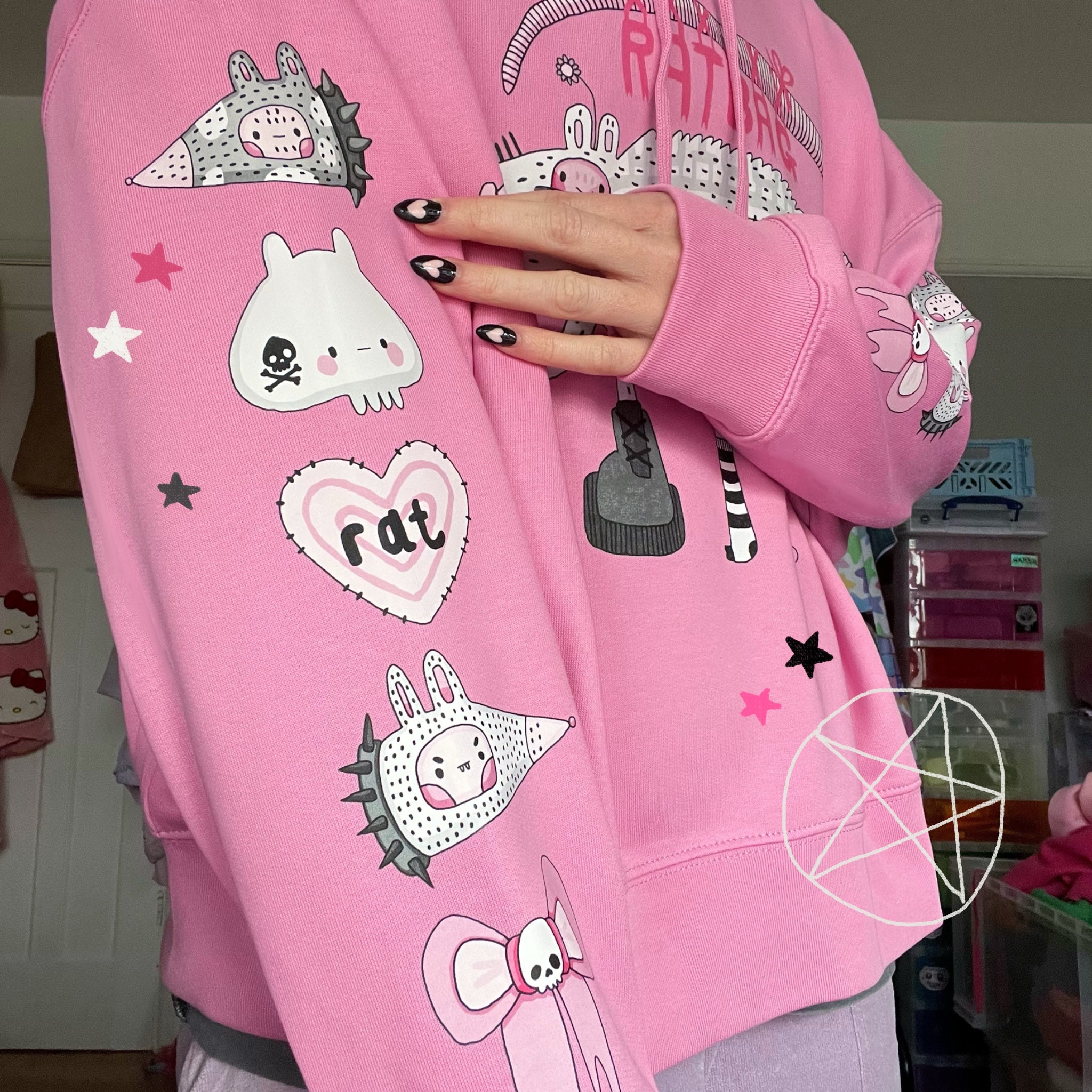 Ratbag Boxy Hoody (made 2 order)
