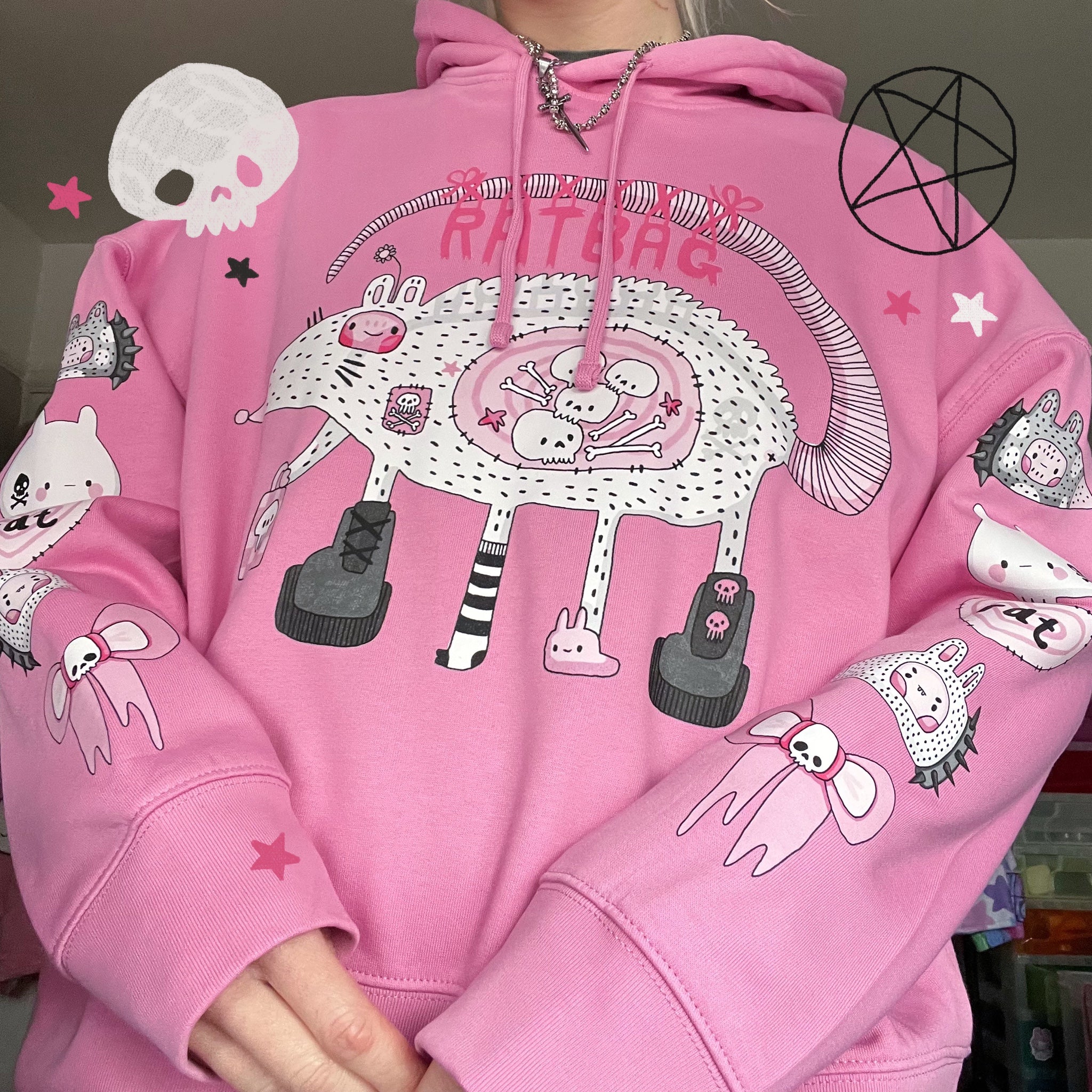 Ratbag Boxy Hoody (made 2 order)