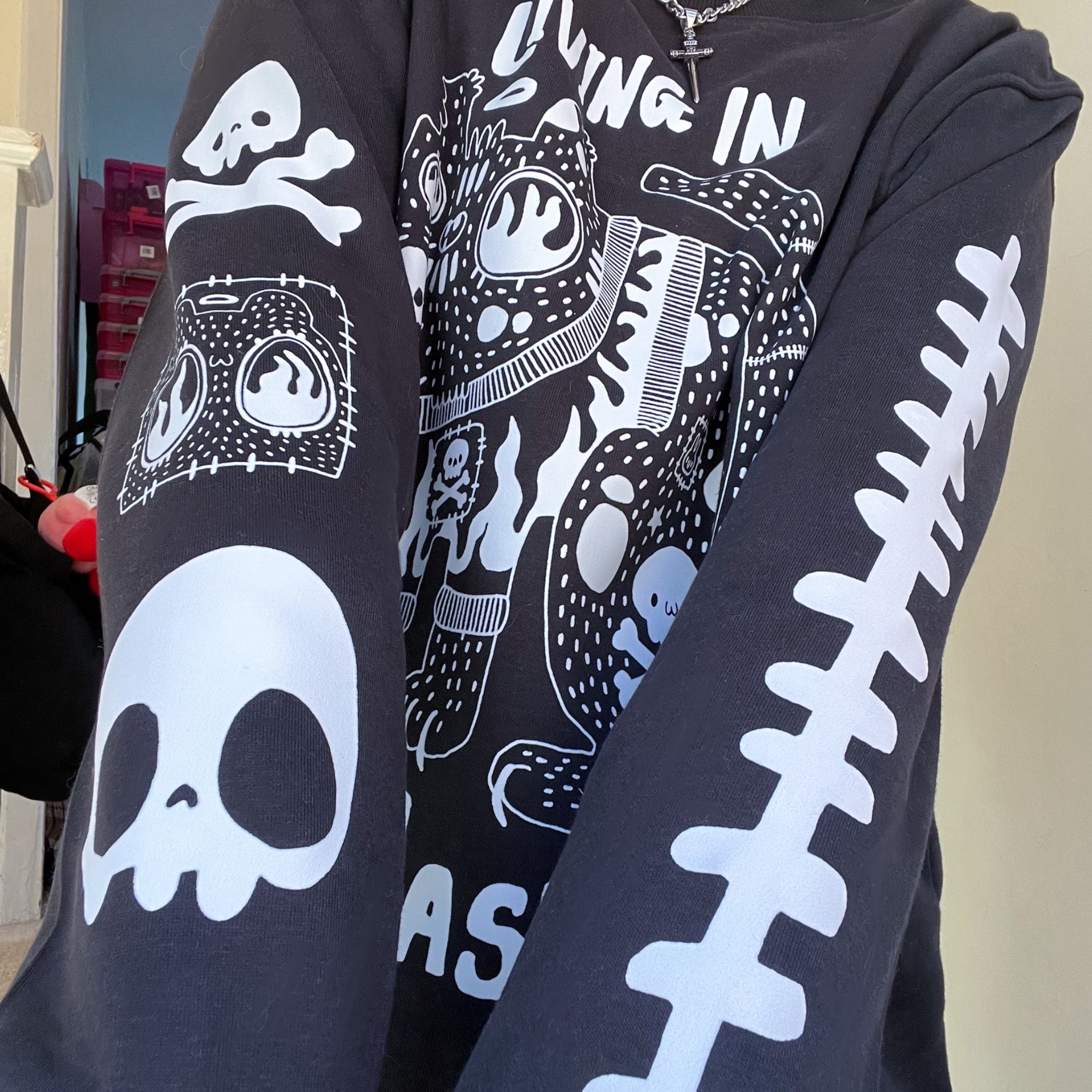 CATastrophe Sweater (made 2 order)