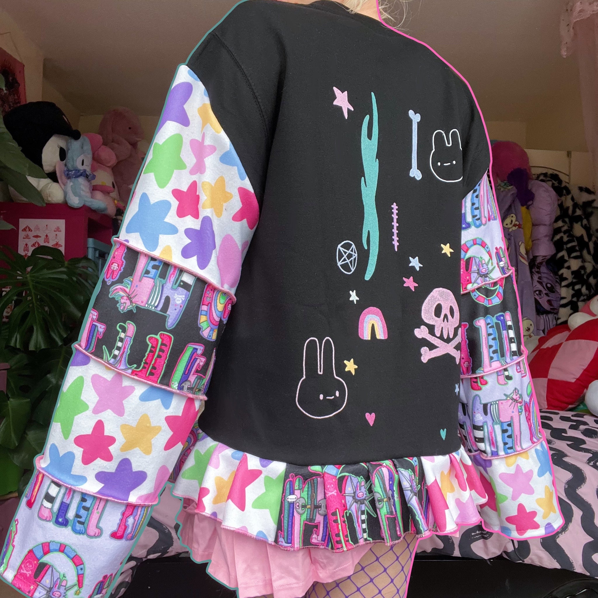 Battle Bunny Sweater (made 2 order)