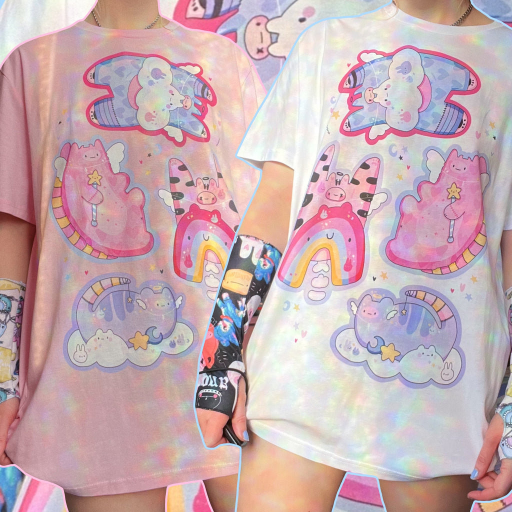 Fairy Cat T-shirt (made 2 order)