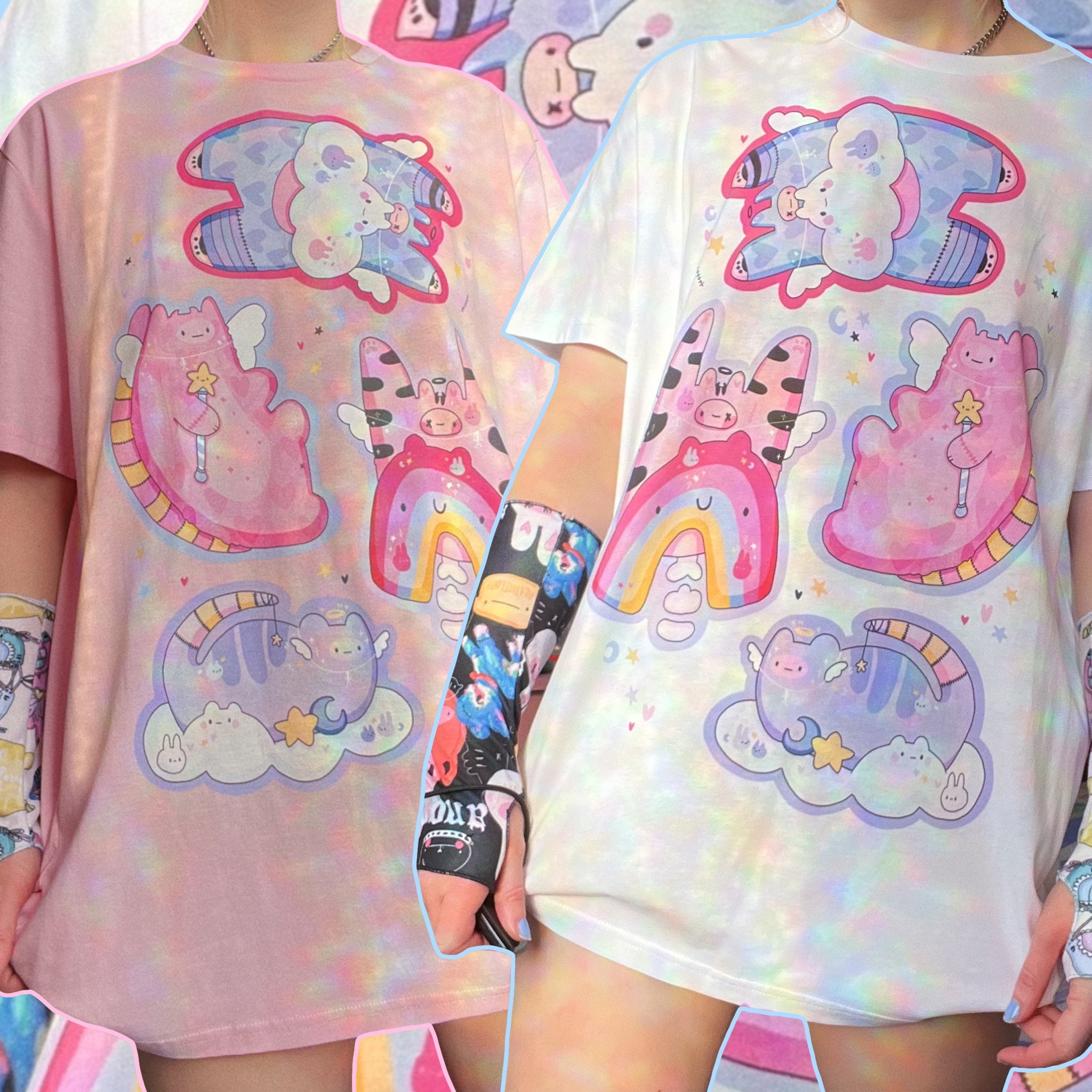 Fairy Cat T-shirt (made 2 order)