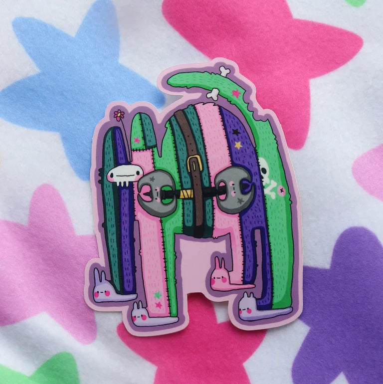 Battle Bunny Stickers
