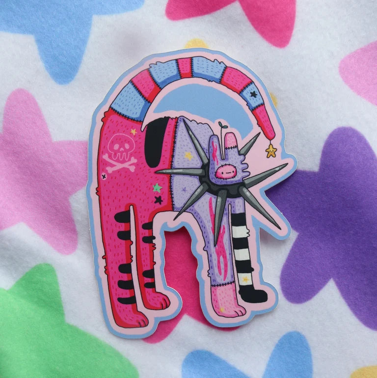 Battle Bunny Stickers