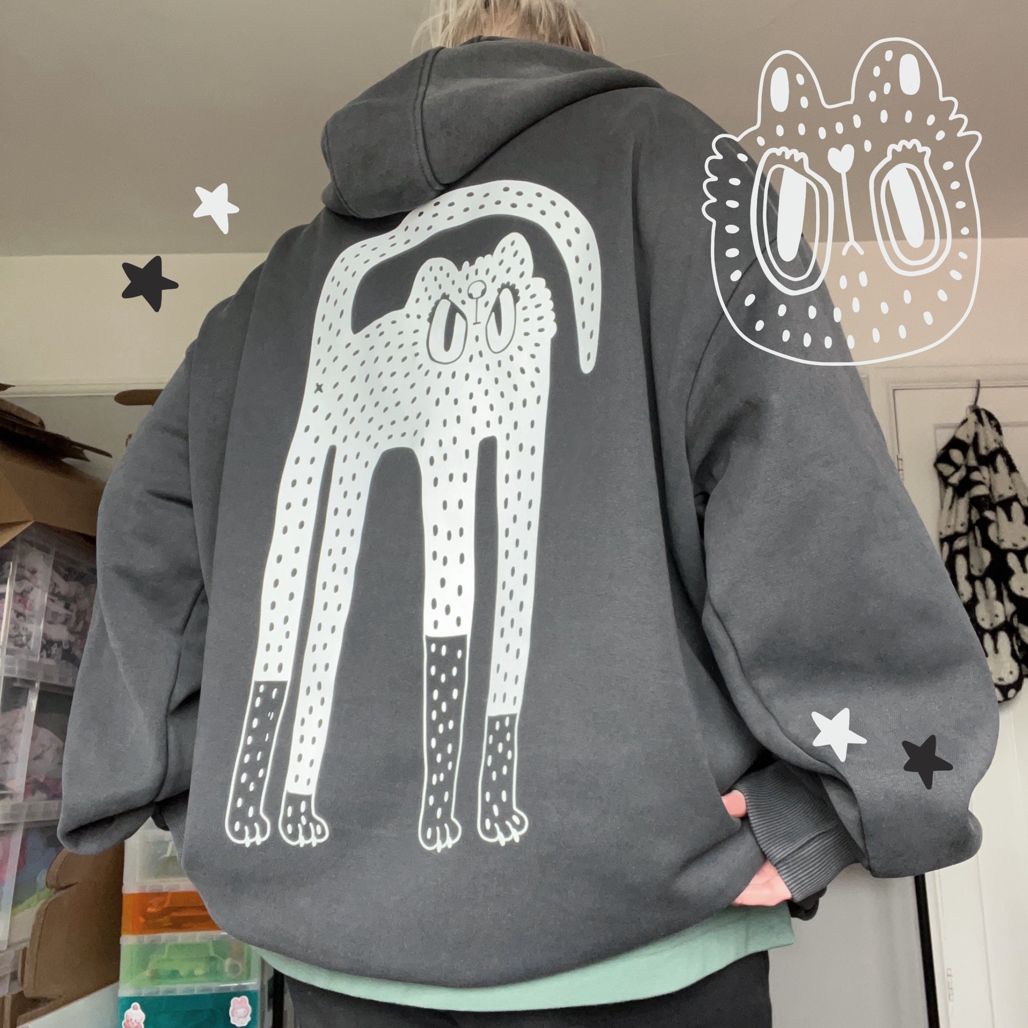 Cats Rule Hoody (made 2 order)