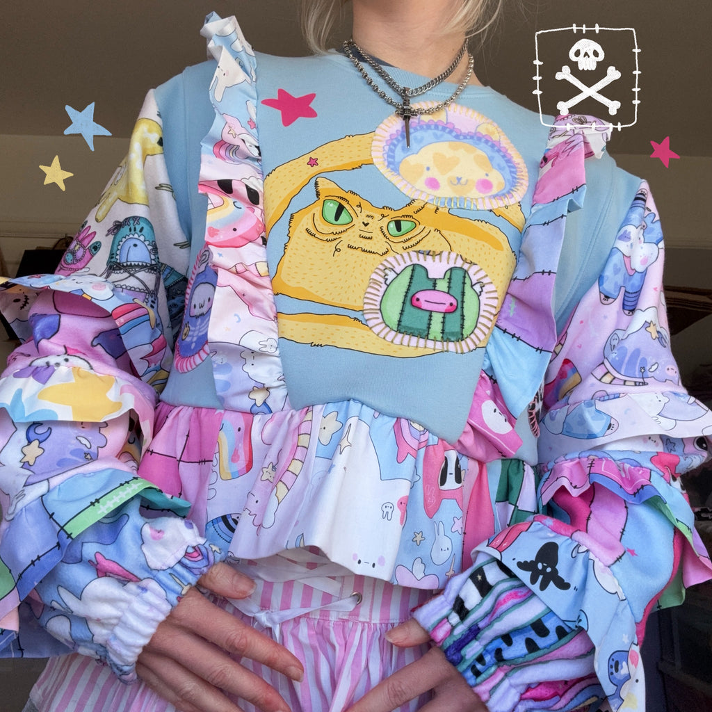Mega Frilly Yellow Boy One Off Piece