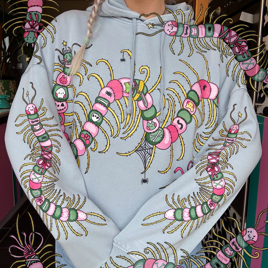 Centipede Boxy Hoody (made 2 order)