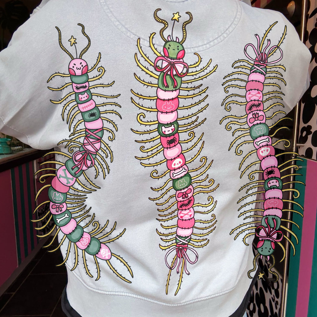Centipede Boxy Hoody (made 2 order)