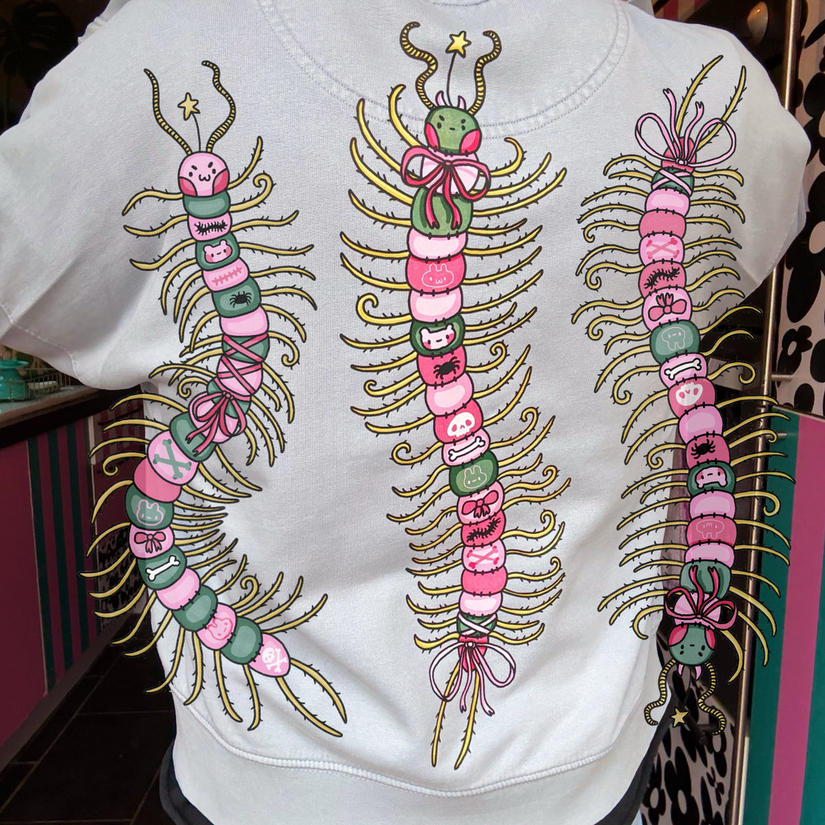 Centipede Boxy Hoody (made 2 order)
