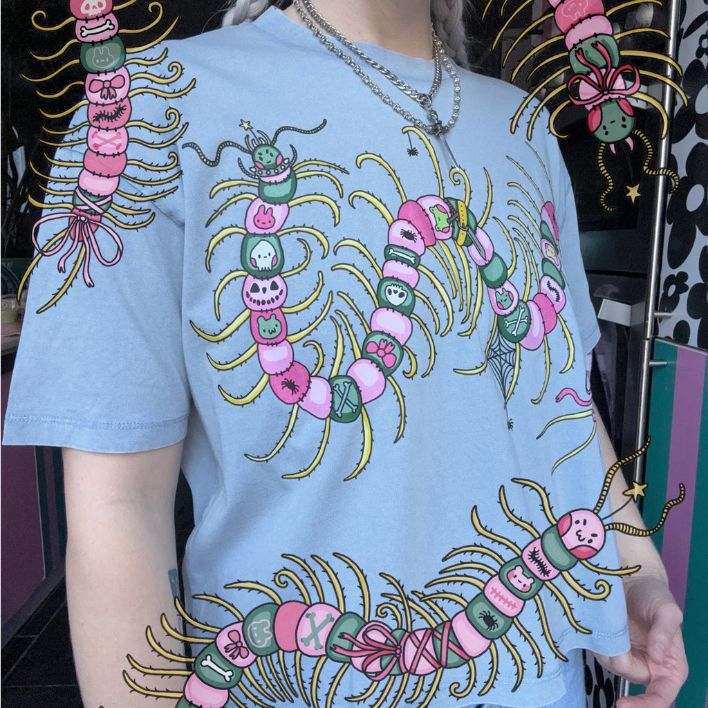 Centipede Boxy T-shirt (made 2 order)