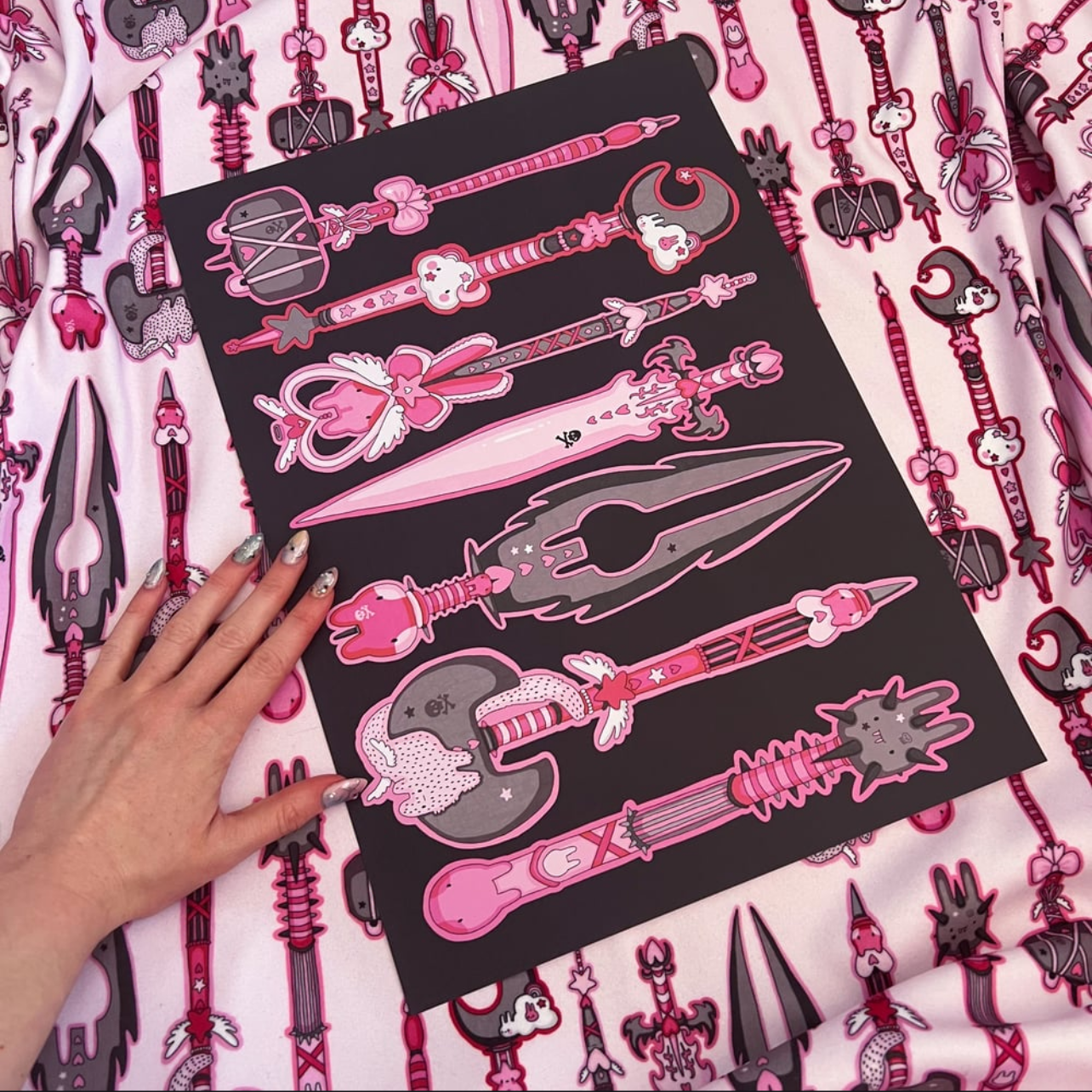 Love Thy Weapon A3 Print
