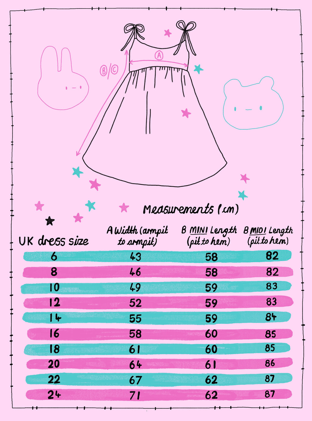 Ant Picnic Dress *choose ur style* (made 2 order)