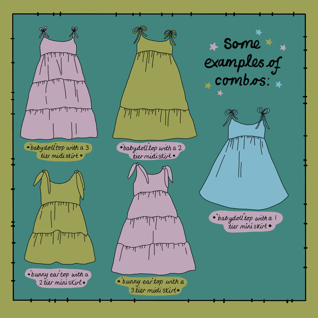 Ant Picnic Dress *choose ur style* (made 2 order)