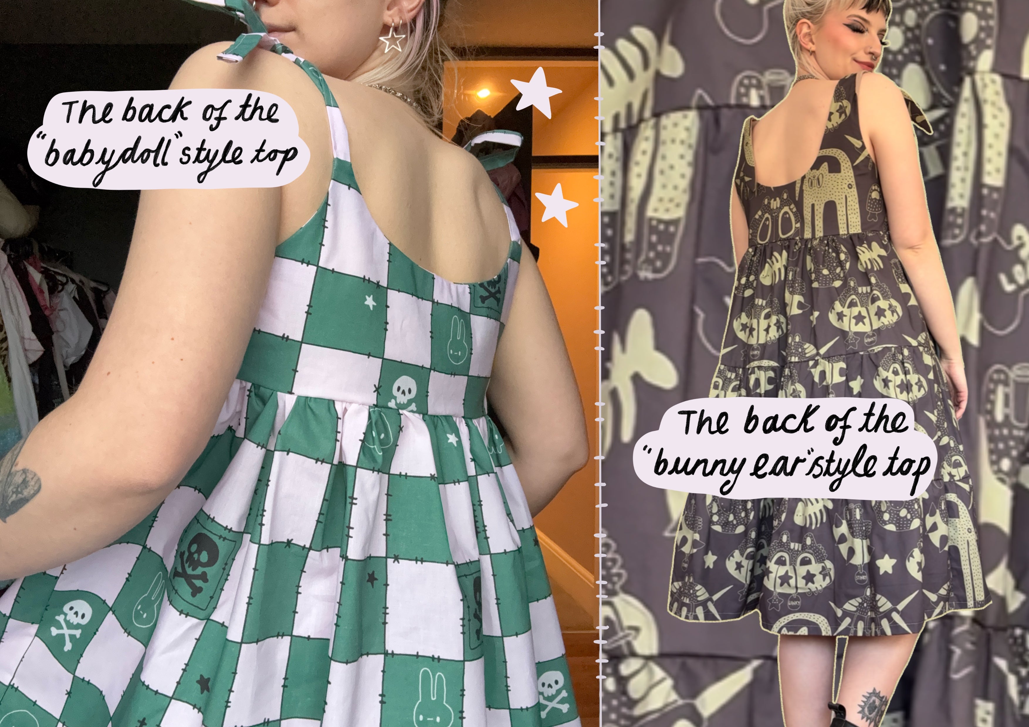Ant Picnic Dress *choose ur style* (made 2 order)